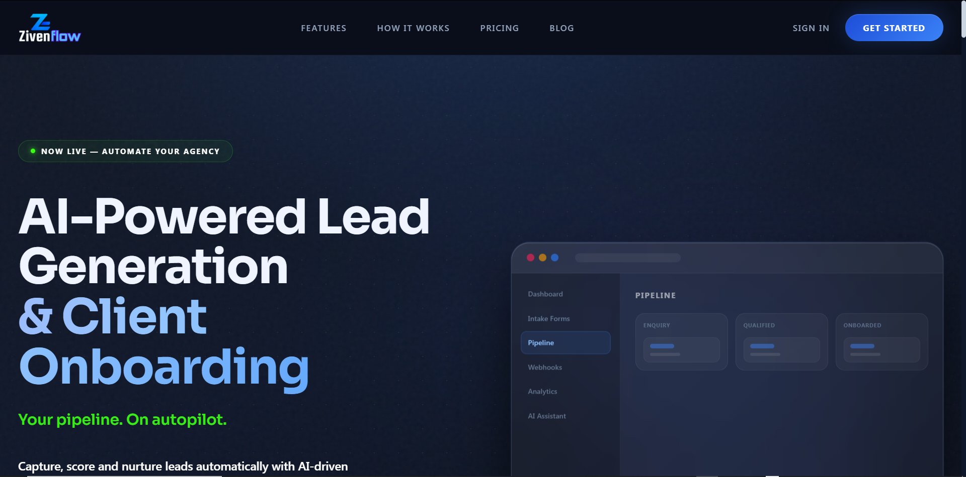 ZivenFlow CRM Platform